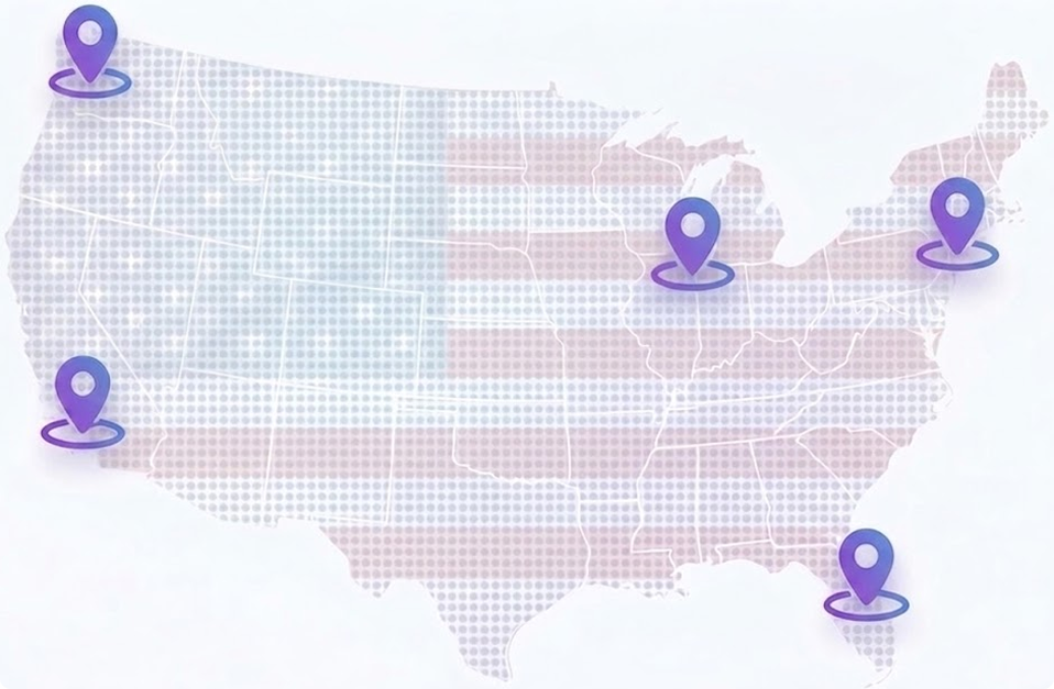 United States organization locations
